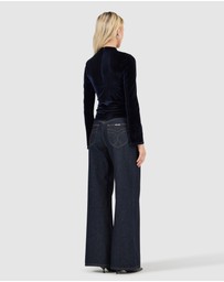 Rolla's - Cameo Long Sleeve Top Velvet