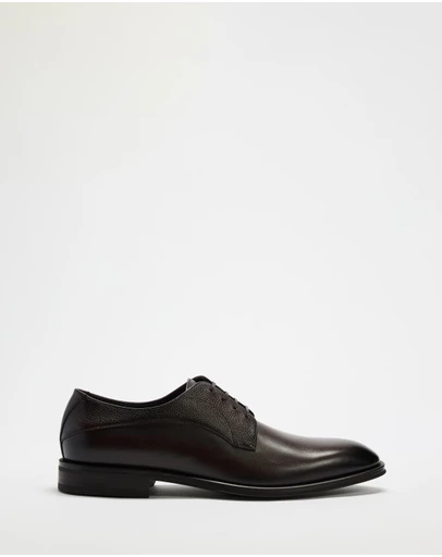 BOSS - Derrek Calfskin Lace-Up Derby Shoes