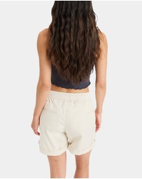 Roxy - Womens Sweetest Day Elastic Waist Shorts