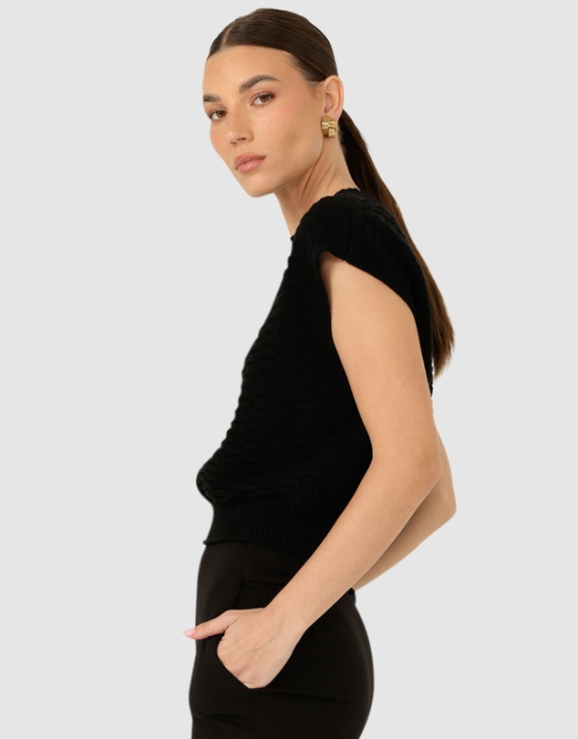 SACHA DRAKE - Bubble Knit Top