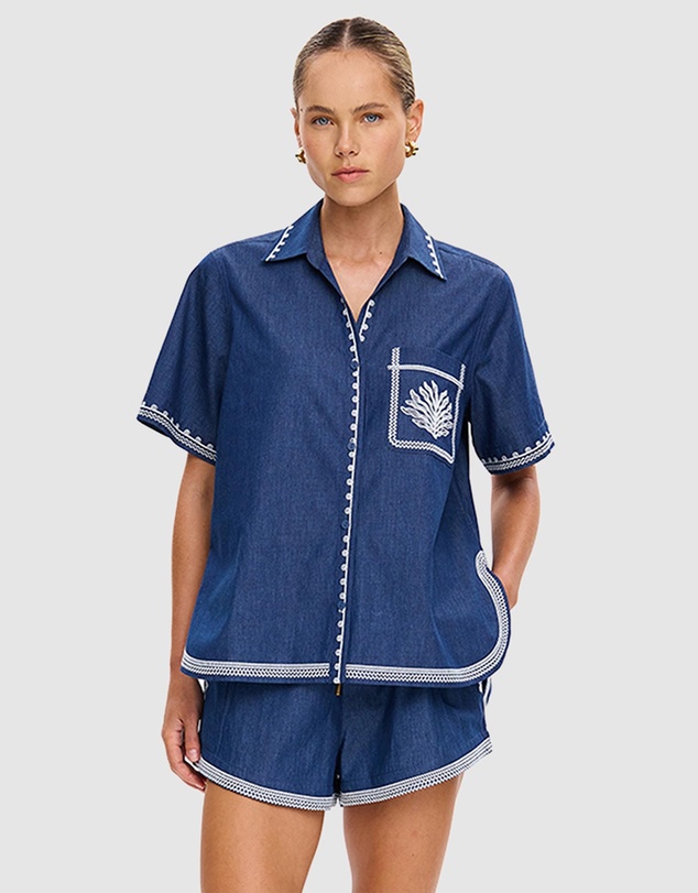 KIVARI - Emile Chambray Shirt