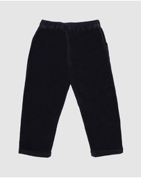 Bebe by Minihaha - Jake Navy Pull On Pants - Kids
