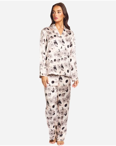 Love and Lustre - Silk PJ Set