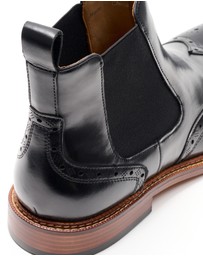 3 Wise Men - 3 Wise Men Mellencamp Leather Chelsea Boot