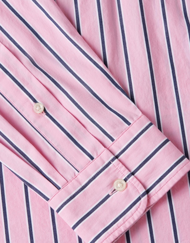 Tommy Hilfiger - TH Flex Regular Fit Stripe Poplin Shirt