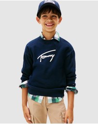 Tommy Hilfiger - Varsity TH Signature Logo Jumper - Kids
