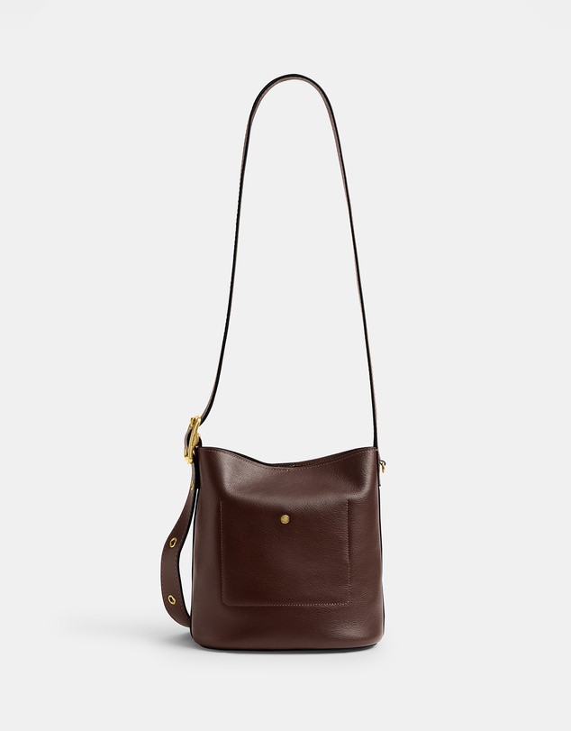 Coach - Natural Grain Leather Bleecker Bucket Bag 21