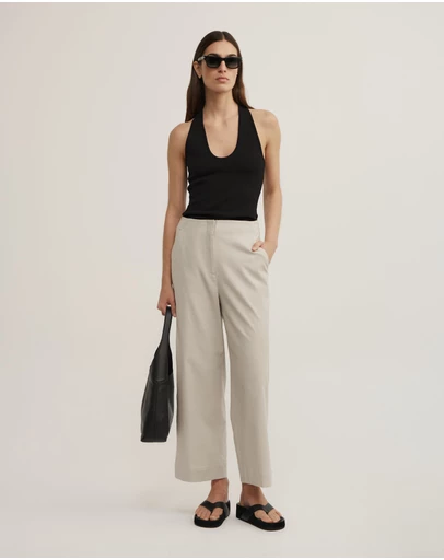 Witchery - Linen Crop Pants