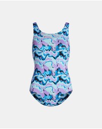 Modibodi - Teen Period Swimwear Racerback One Piece Super Absorbency