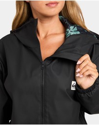Quiksilver - Womens Winter Blossom Zip Up Hoodie