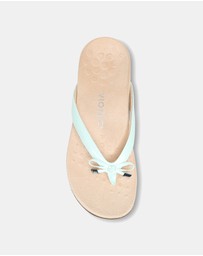 Vionic - Bella Toe Post Sandal - Seafoam