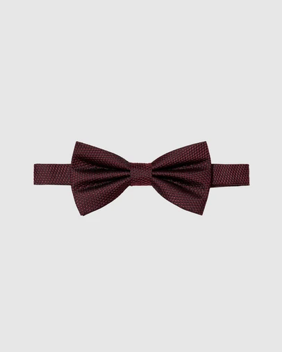 Politix - Vance Textured Two-tone Bow Tie