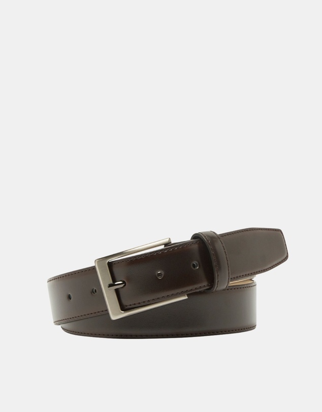 Buckle - Royce Deluxe. Australian Made Classic Leather Belt. 35mm width.