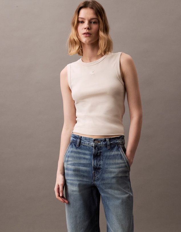Calvin Klein Jeans - Cotton Contour Rib Tank Top