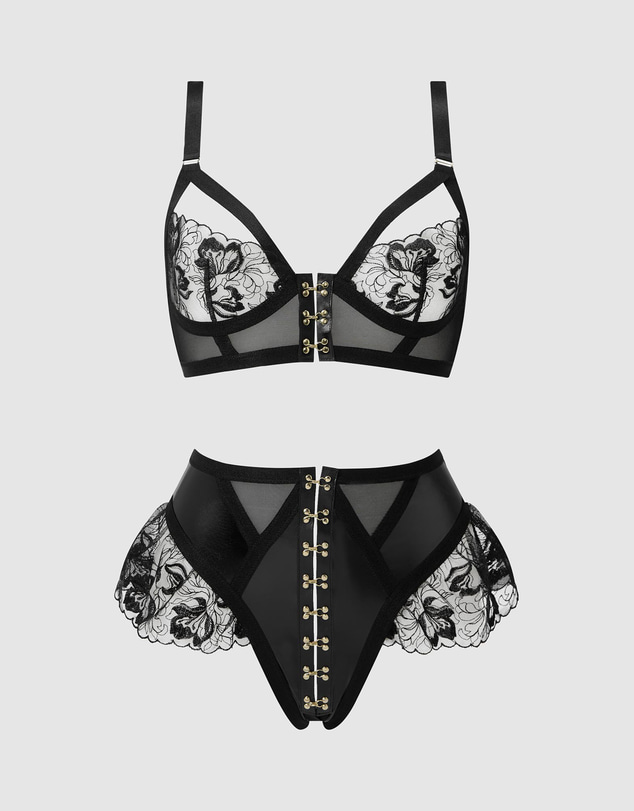 Ann Summers - Ecstatic Crotchless Set