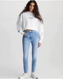 Calvin Klein Jeans - High Rise Super Skinny Ankle Jeans