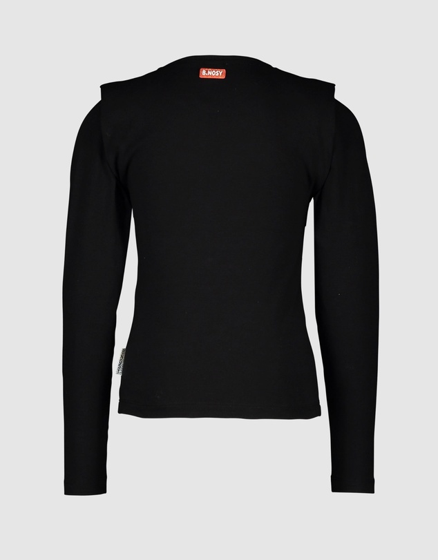 B.Nosy - Shoulder Pad Long Sleeve Tee - Kids-Teens