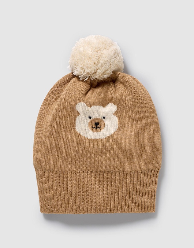 Wilson & Frenchy - Organic Knitted Jacquard Hat - Babies