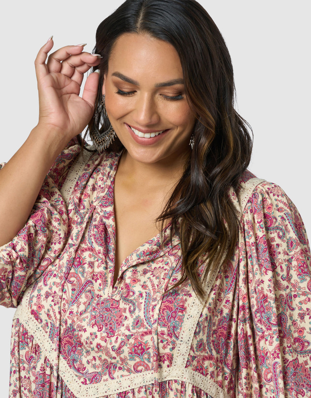 The Poetic Gypsy - Riverstone Maxi Dress