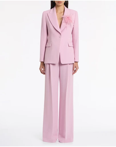 Carla Zampatti - Floss Crepe Long Line Jacket
