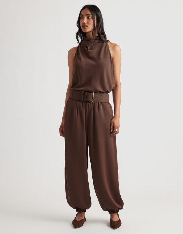 Decjuba - Holly Satin Balloon Pants