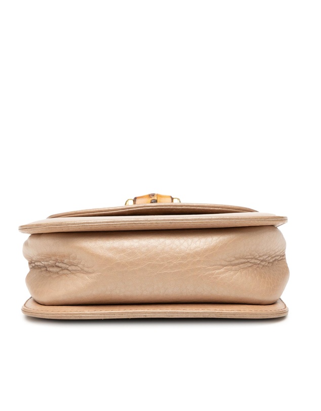 Pre-Loved by Azura Reborn - Pre-Loved Mini Metallic Leather Bamboo Night