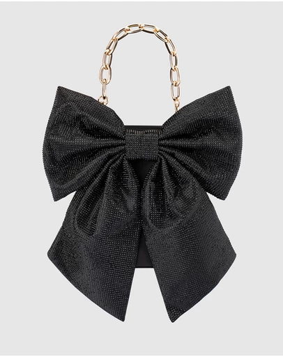 Olga Berg - Drew Crystal Bow Bag