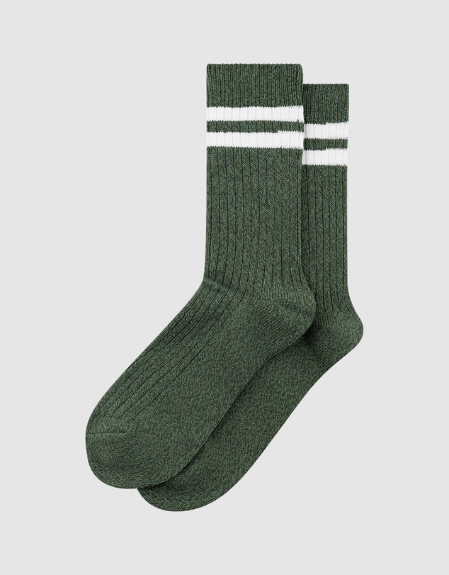 Les Deux - 2-Pack Striped Melange Socks
