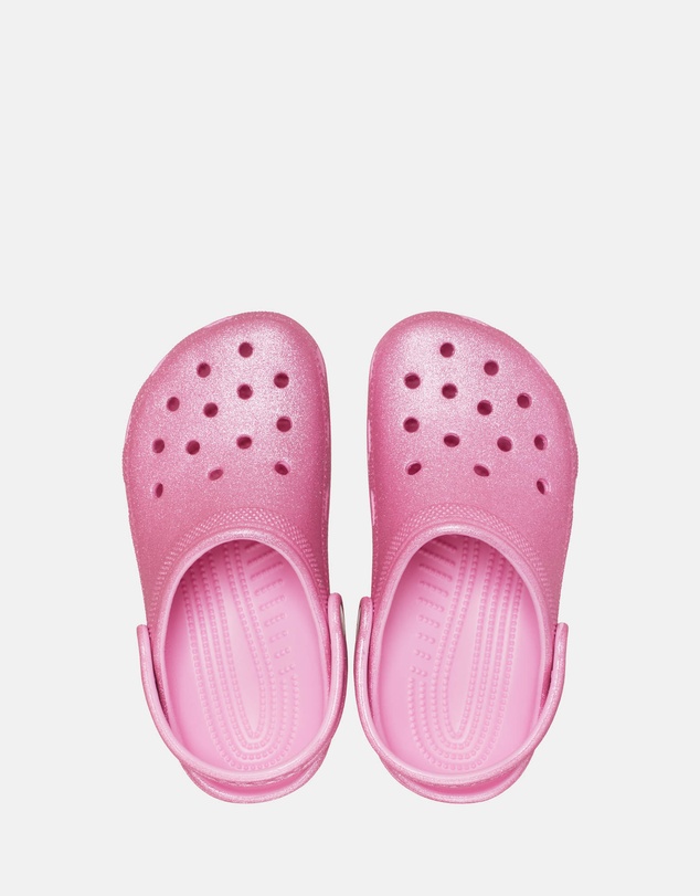 Crocs - Classic Glitter Clog Youth