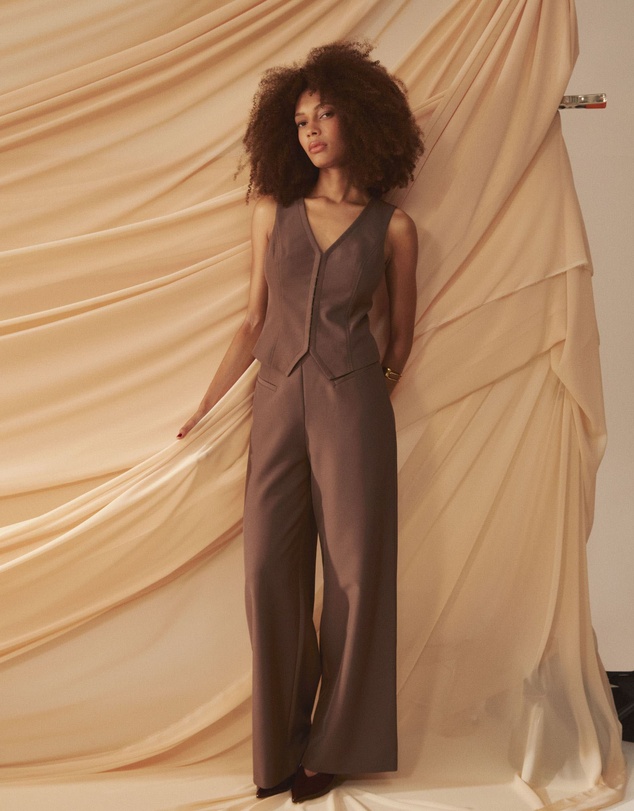 Forcast - Dakota Basque Waist Pants