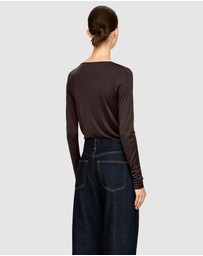 ARKET - Draped Neckline Top