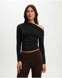 Cotton On - Georgie Off Shoulder Long Sleeve