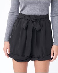 Amelius - Lydia Twisted Hem Mini Shorts