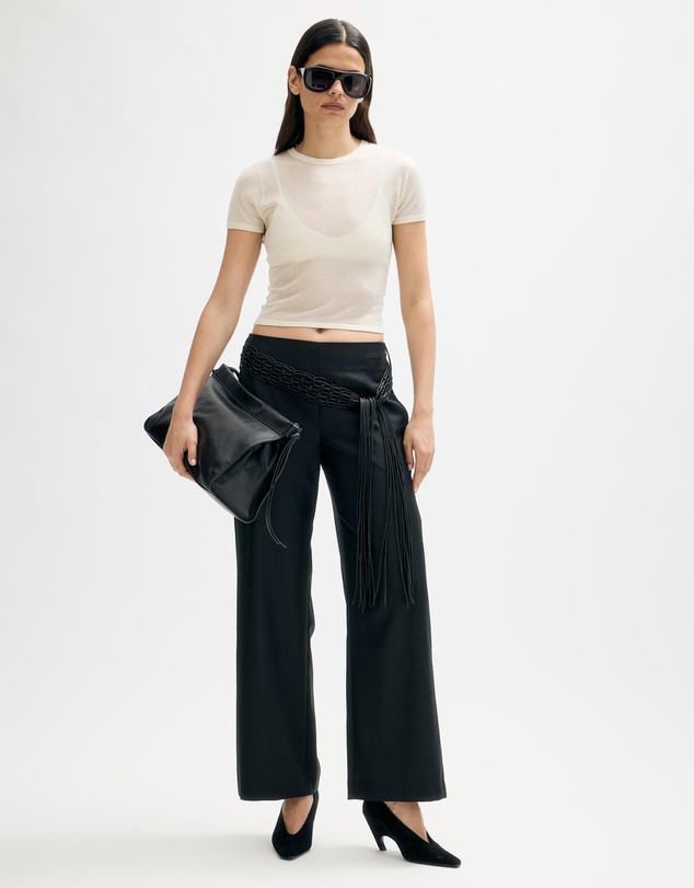 Minima Esenciales - Ise Macrame Belt Pants