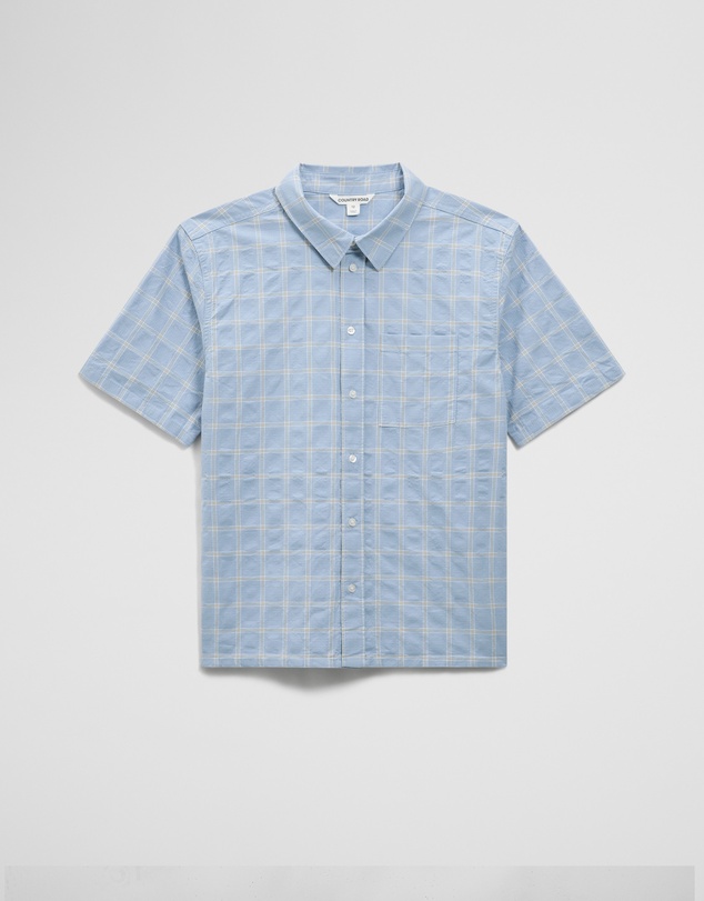 Country Road - Teen Contrast Check Short Sleeve Shirt