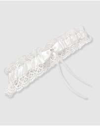 B Free Intimate Apparel - Bridal Garter Vintage Lace