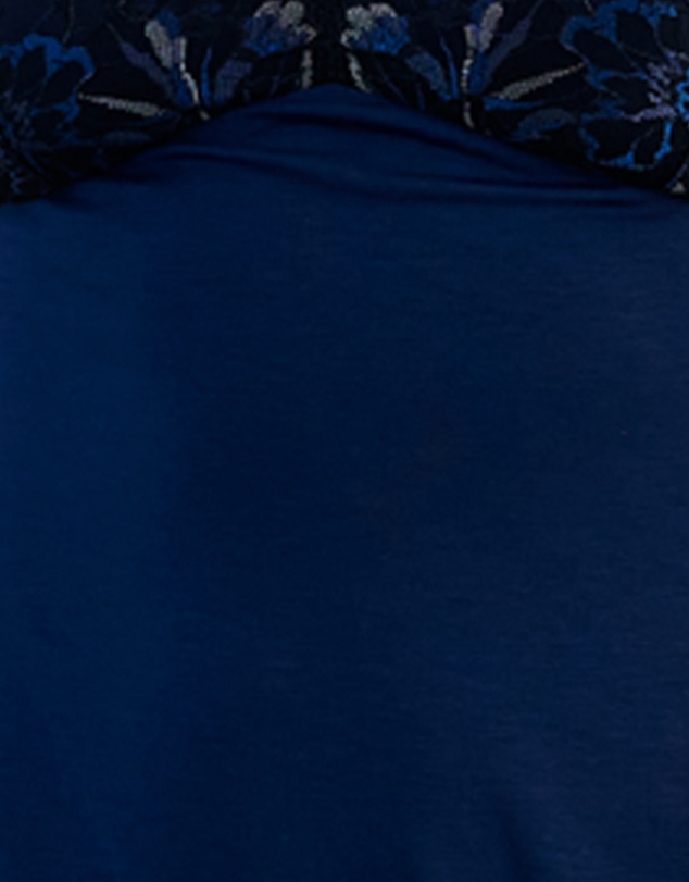 Oh!Zuza - Short Viscose & Lace Nightie with Bust Support