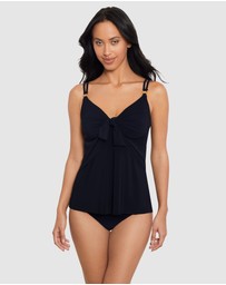 Magicsuit - Obi One Akikio Knot Detail Loose Fit Tankini Top