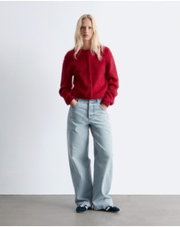 & Other Stories - Brushed Knitted Cardigan