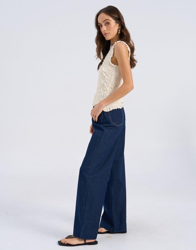 Vero Moda - Kathy Wide Leg Denim Jeans