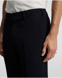 Calibre - Herringbone Jacquard Pants Navy