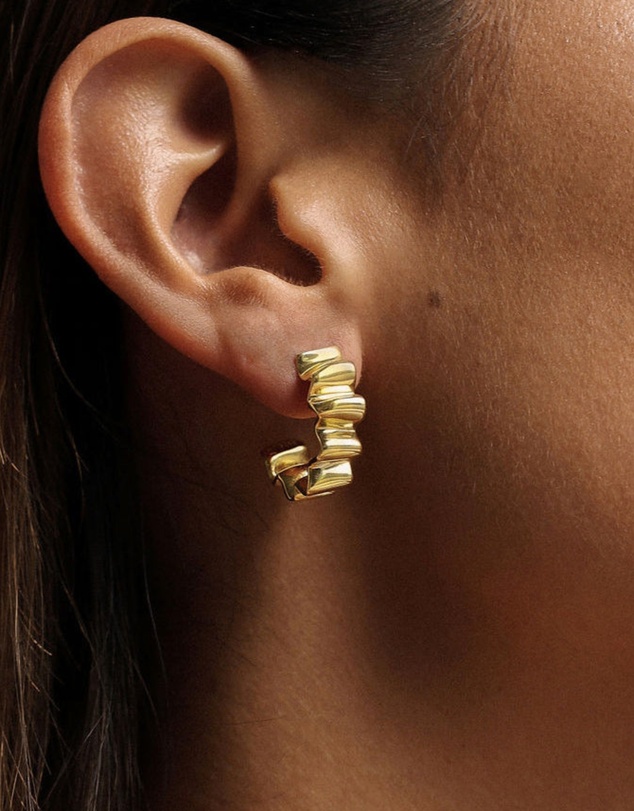 SAINT VALENTINE - Franca Hoops - Gold