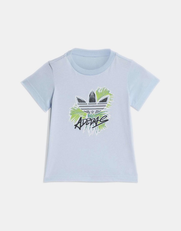 adidas Originals - AOP Regular Shorts Tee Set - Babies-Kids