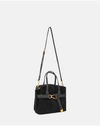Steve Madden - BSadee Black/Gold Handbag