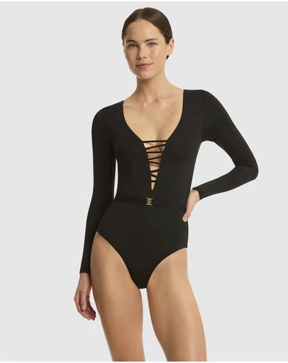 Sea Level Australia - Sea Level X India Hicks Lattice Surf Suit
