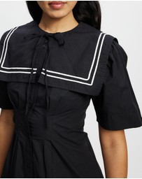 Damson Madder - Peppy Sailor Mini Dress