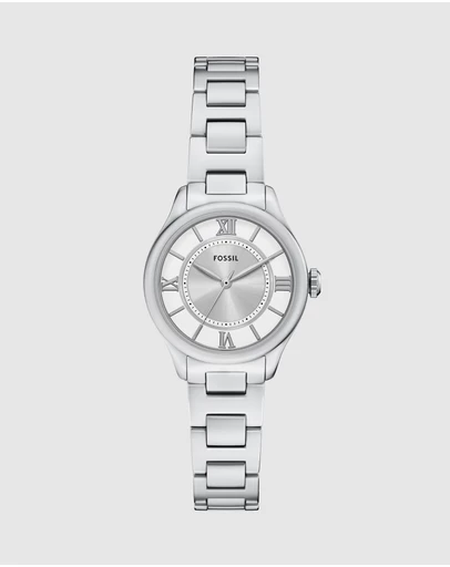 Fossil - Gilmore Silver Tone Analogue Watch