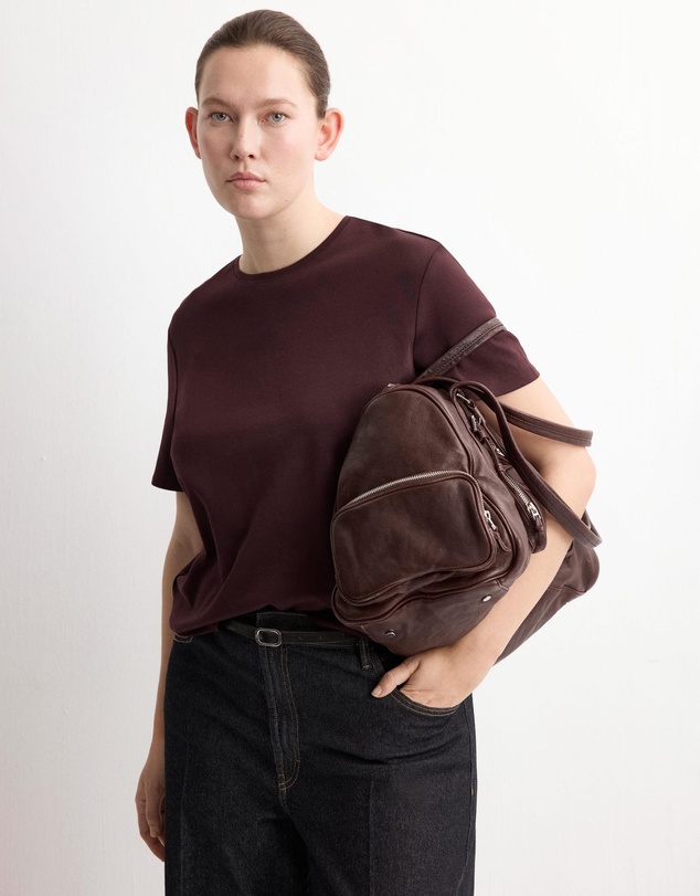 M.N.G - Short-Sleeved Cotton T-Shirt