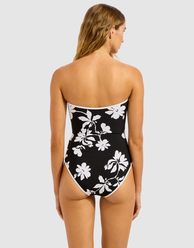 Seafolly - Mayflower Ring Front Bandeau One Piece Swimsuit