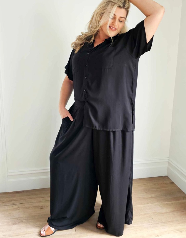 Hope & Harvest - Palazzo Wide Leg Pants